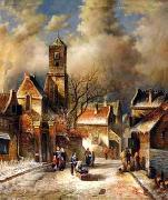 unknow artist European city landscape, street landsacpe, construction, frontstore, building and architecture. 157 china oil painting artist